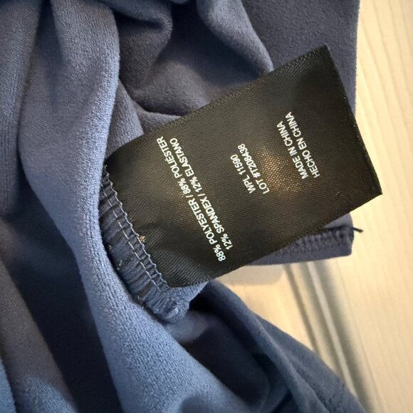 32 Degrees Women's Fleece Crewneck Pullover Sweatshirt, Blue, Large - Picture 4 of 8